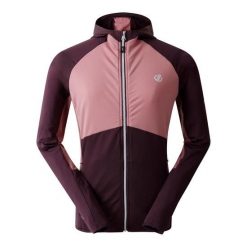 Bluza damska Dare 2B Evolving Core Stretch. Fioletowe bluzy Dare 2b, l, bez wzorów, bez kaptura, trekkingowe. Za 139.00 zł.