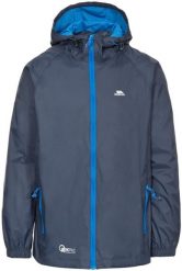 Kurtka Trespass Qikpac - unisex, packaway, granatowa. Niebieskie kurtki 2117 OF SWEDEN, m, bez wzorów, z poliamidu. Za 156.00 zł.