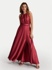 Swing Sukienka wieczorowa 5AE00900 Czerwony Regular Fit. Czerwone sukienki Swing, bez wzorów, z syntetyku, wizytowe, bez kołnierzyka, bez ramiączek. Za 999.99 zł.