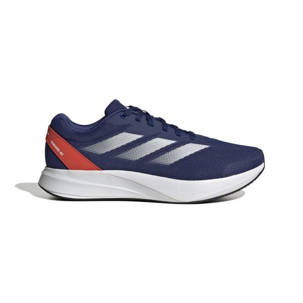 Buty do biegania adidas Duramo RC. Niebieskie buty do biegania adidas, bez wzorów, bez zapięcia, do biegania. Za 179.99 zł.