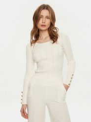 Marciano Guess Sweter 5RGR26 5810Z Écru Regular Fit. Swetry Marciano Guess, l, z aplikacjami, z wiskozy, bez ramiączek. Za 419.99 zł.