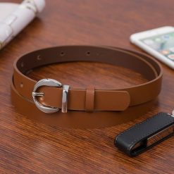 Pasek skórzany BELTIMORE brązowy r.100-115 cm O21. Brązowe paski bez wzorów. Za 45.00 zł.