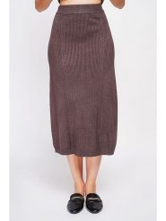 William de Faye Spódnica w kolorze brązowym rozmiar: 40. Brązowe spódnice William de Faye, na co dzień, bez wzorów, ze splotem, klasyczne, midi, proste. Za 113.99 zł.