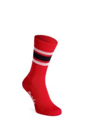 Skarpety merino Devold Archive Merino Sock. Czerwone skarpetki Devold, bez wzorów, z elastanu. Za 153.99 zł.