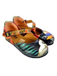 Goby Skórzane baleriny ze wzorem rozmiar: 40. Baleriny Goby, bez wzorów, bez obcasa, bez zapięcia. Za 195.99 zł.