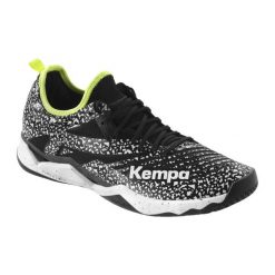 Buty halowe Kempa Wing lite 2.0. Czarne buty treningowe Kempa, bez wzorów, z materiału, bez zapięcia, do piłki ręcznej. Za 480.90 zł.
