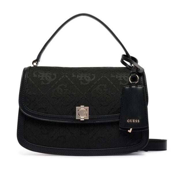 Torebka Guess. Czarne torebki klasyczne Guess, z aplikacjami, klasyczne, bez dodatków. Za 584.99 zł.