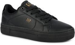 Damskie buty sneakersy sportowe ekoskóra GAP PORTLAND. Czarne buty treningowe GAP, bez wzorów, z gumy, bez zapięcia, trekkingowe. Za 179.00 zł.