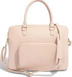 Torba na laptopa Stackers jasnoróżowa. Czerwone torby na laptopa Stackers, bez wzorów. Za 409.00 zł.