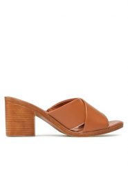Lasocki Klapki ARC-2289-03 Brązowy. Brązowe klapki Lasocki, bez wzorów, ze skóry, bez obcasa, bez zapięcia. Za 179.99 zł.