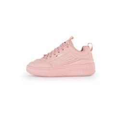 Sneakersy damskie Fila Superbubble. Czerwone buty sportowe lifestyle Fila, bez wzorów, z materiału, sportowe, bez zapięcia. Za 219.00 zł.