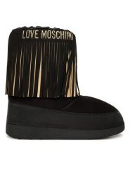 LOVE MOSCHINO Śniegowce JA24462G0NISN00A Czarny. Czarne śniegowce Love Moschino, bez wzorów, z materiału, bez zapięcia. Za 699.99 zł.