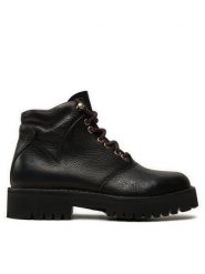Fracap Trapery Explorer R187 Czarny. Czarne traperki Fracap, bez wzorów, ze skóry, bez obcasa, bez zapięcia. Za 1,399.00 zł.