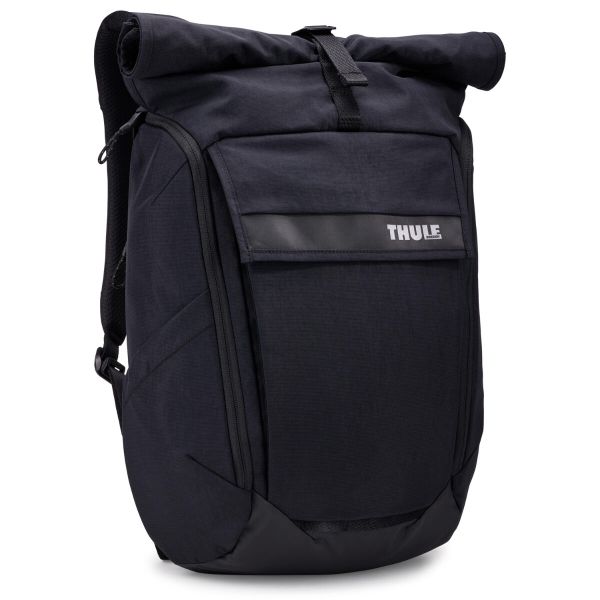 Plecak na laptopa Thule Paramount Backpack 24 L. Czarne plecaki Thule, bez wzorów, bez dodatków. Za 529.99 zł.