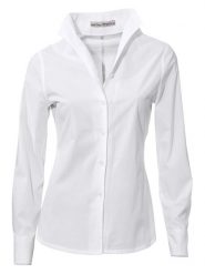 Heine Bluzka w kolorze białym rozmiar: 44. Białe bluzki Heine, bez wzorów, bez kołnierzyka, bez ramiączek. Za 178.79 zł.