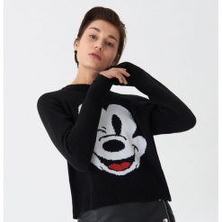 Sweter Mickey Mouse - Czarny. Swetry marki House. W wyprzedaży za 39.99 zł.