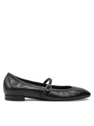 Stuart Weitzman Baleriny Claris Ballet Flat SI573 Czarny. Czarne baleriny Stuart Weitzman, bez wzorów, ze skóry, bez obcasa, bez zapięcia. Za 1,699.00 zł.