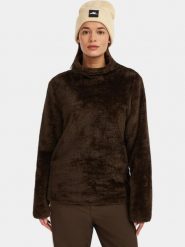 Sweter damski O'Neill FWC'Cruz Fuzzy. Brązowe swetry O'Neill, na zimę, m, bez wzorów, z polaru, eleganckie, bez ramiączek. Za 233.10 zł.