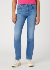 WRANGLER DAMSKIE SPODNIE JEANSOWE WRANGLER SLIM PEARL W26LCY37M 112332355. Jeansy Wrangler, l, bez wzorów, z jeansu. Za 229.99 zł.