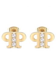 PHILIPP PLEIN Kolczyki Pp Elements PJ4EA03EU Złoty. Żółte kolczyki Philipp Plein, metalowe. Za 539.99 zł.