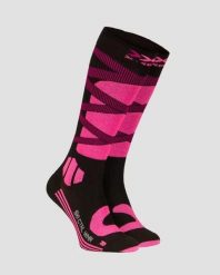 Skarpety damskie X-Socks SKI CONTROL 4.0 B044. Czerwone skarpetki X-Socks, bez wzorów. Za 139.99 zł.