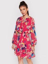 Lauren Ralph Lauren Sukienka codzienna 200871388001 Różowy Regular Fit. Czerwone sukienki Lauren Ralph Lauren, na co dzień, bez wzorów, z syntetyku, bez kołnierzyka, bez ramiączek, proste. Za 1,489.00 zł.