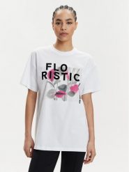 ONLY T-Shirt Pixie 15316702 Biały Regular Fit. Białe t-shirty ONLY, s, bez wzorów, z bawełny, bez kołnierzyka, bez ramiączek. Za 59.99 zł.