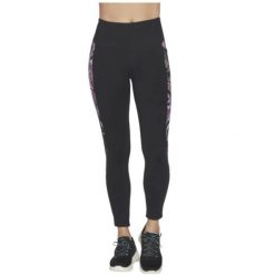Legginsy Damskie Skechers. Czarne legginsy Skechers, bez wzorów. Za 205.99 zł.