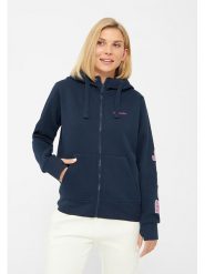 Bench Bluza "Darcine" w kolorze granatowym rozmiar: 44. Niebieskie bluzy Bench, bez wzorów, bez ramiączek, bez kaptura. Za 114.71 zł.