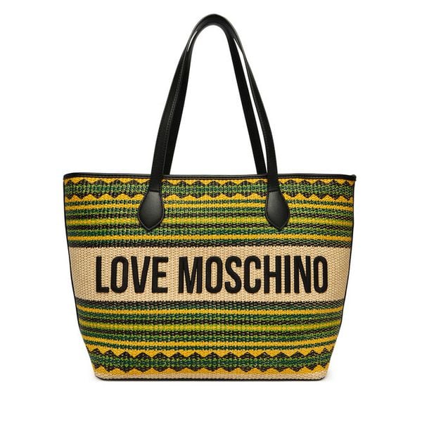 Torebka LOVE MOSCHINO. Shopper bag Love Moschino, bez wzorów, bez dodatków. Za 620.99 zł.