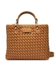Emporio Armani Torebka EW000361 AF12762 U6164 Brązowy. Brązowe torebki klasyczne Emporio Armani, bez wzorów, ze skóry, bez dodatków. Za 1,519.00 zł.