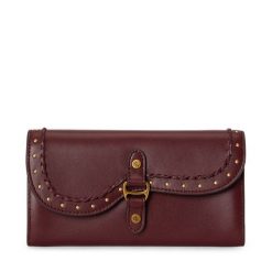 Portfel LAUREN RALPH LAUREN. Czerwone portfele Lauren Ralph Lauren, bez wzorów. Za 839.99 zł.