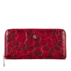 Czerwony Portfel Damski ze Skóry Licowej – Elegancja i Niezawodna Funkcjonalność PD090s90 RFID. Czerwone portfele bez wzorów, ze skóry. Za 161.50 zł.