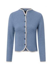 Franco Callegari Sweter z wełny Kobiety niebieski, M. Niebieskie swetry Franco Callegari, m, bez wzorów, z dzianiny, bez ramiączek. Za 399.95 zł.