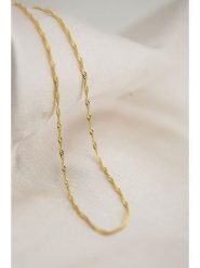 Lodie Silver Srebrny naszyjnik z zawieszką - dł. 43 cm rozmiar: onesize. Szare naszyjniki Lodie Silver, z materiału, srebrne. Za 43.99 zł.