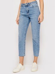 Vero Moda Jeansy Brenda 10247009 Niebieski Straight Fit. Niebieskie jeansy Vero Moda, bez wzorów, z bawełny. Za 109.99 zł.