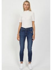 Gang Dżinsy - Skinny fit - w kolorze niebieskim rozmiar: W31. Niebieskie jeansy Gang, z aplikacjami. Za 311.85 zł.