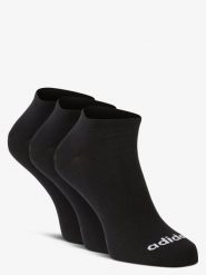 Adidas Performance skarpety do obuwia sportowego pakowane po 3 szt. Kobiety Bawełna czarny, M. Czarne skarpetki adidas Performance, bez wzorów, z bawełny. Za 44.95 zł.