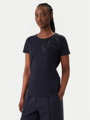 Liu Jo Sport T-Shirt TA6155 JS923 Granatowy Regular Fit. Niebieskie t-shirty sportowe Liu Jo Sport, l, bez wzorów, z bawełny, bez ramiączek. Za 299.99 zł.