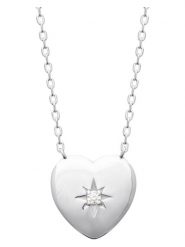 L'Atélier Précieux Srebrny naszyjnik z elementem ozdobnym - dł. 45 cm rozmiar: onesize. Szare naszyjniki l'Atelier precieux, z materiału, z cyrkonią, srebrne. Za 173.99 zł.