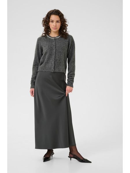 Kaffe Kardigan w kolorze antracytowym rozmiar: XL. Czarne swetry Kaffe, xl, bez wzorów, bez ramiączek. Za 144.24 zł.