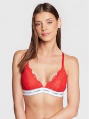 Guess Biustonosz braletka Belle O97C02 KBBT0 Czerwony. Czerwone biustonosze Guess, z aplikacjami, z syntetyku. Za 159.99 zł.
