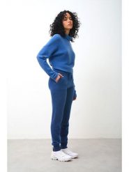 AUTHENTIC CASHMERE Kaszmirowe spodnie "Ferrand" w kolorze niebieskim rozmiar: XXL. Niebieskie spodnie materiałowe AUTHENTIC CASHMERE, bez wzorów, z kaszmiru. Za 434.99 zł.