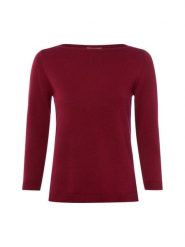 Brookshire Sweter z dzianiny Kobiety Bawełna czerwony, XXXL. Czerwone swetry brookshire, bez wzorów, z bawełny, eleganckie, bez ramiączek. Za 79.95 zł.