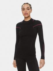 Brubeck Bielizna termoaktywna górna LS1310W Czarny Slim Fit. Czarna bielizna termoaktywna damska Brubeck, bez wzorów, z syntetyku, bez ramiączek, narciarskie. Za 119.99 zł.