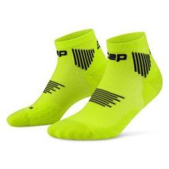 Damskie skarpety kompresyjne do biegania sportowe za kostkę Core Run CEP. Zielone skarpetki CEP, bez wzorów, z elastanu. Za 79.00 zł.