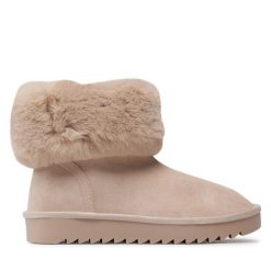 Botki Jenny Fairy. Brązowe botki Jenny Fairy, bez wzorów, bez obcasa, na płaskiej podeszwie, bez zapięcia. Za 109.99 zł.