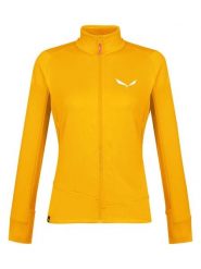 Salewa Kurtka polarowa "Puez" w kolorze żółtym rozmiar: 42. Żółte kurtki Salewa, bez wzorów, z materiału, bez kaptura. Za 233.33 zł.