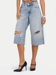 ONLY Szorty jeansowe Cobain 15349183 Niebieski Loose Fit. Niebieskie szorty ONLY, bez wzorów, z bawełny. Za 189.99 zł.