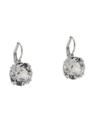 Swarovski Kolczyki Millenia 5628351 Srebrny. Szare kolczyki Swarovski, srebrne. Za 479.99 zł.